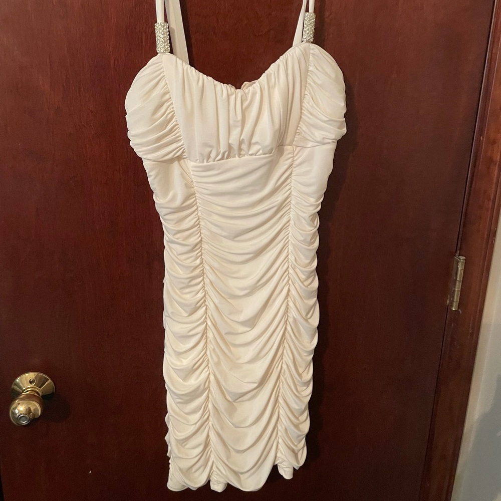White dress!
